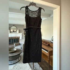 NWT Black Lace Dress